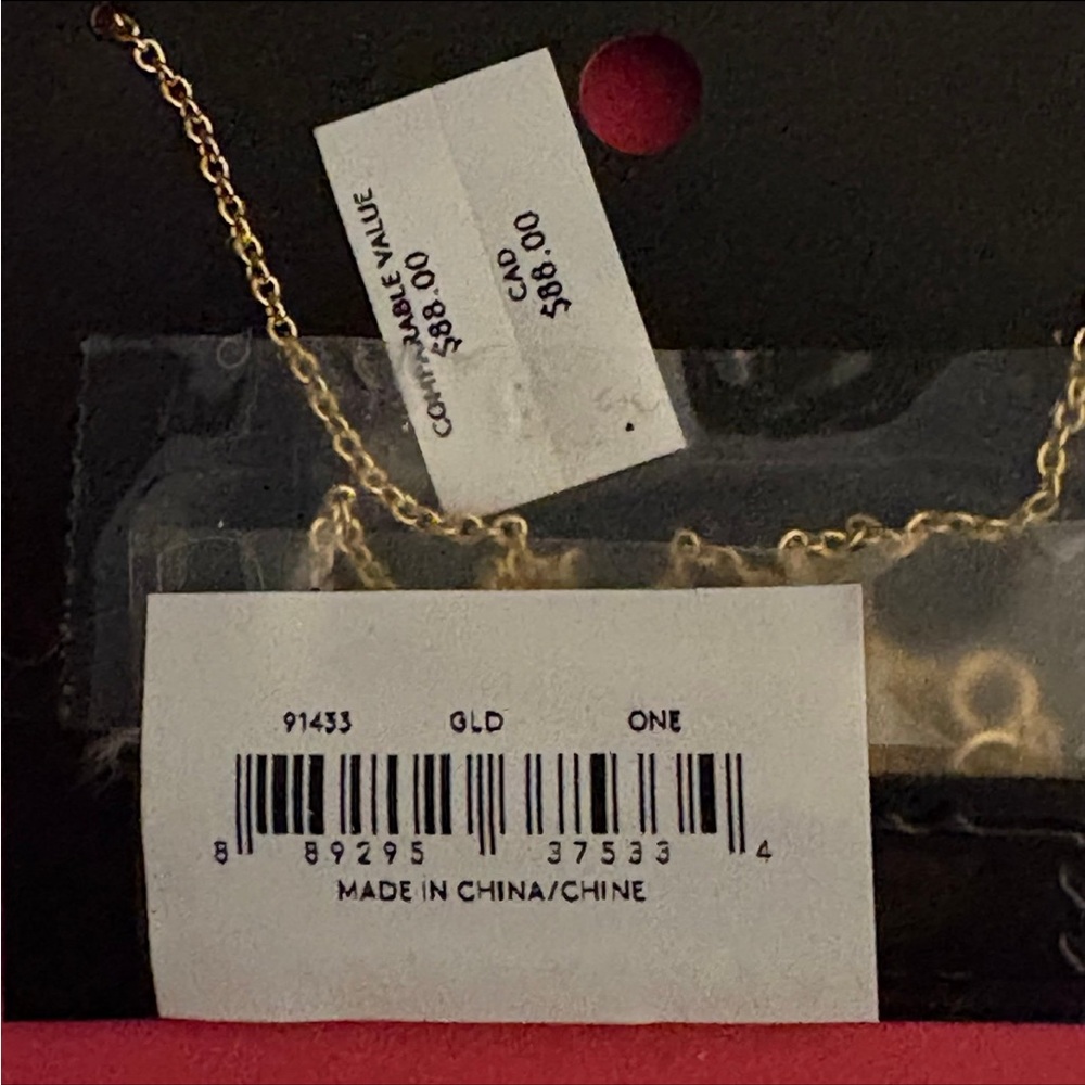 Coach Pave Signature Necklace - Picture 6 of 6